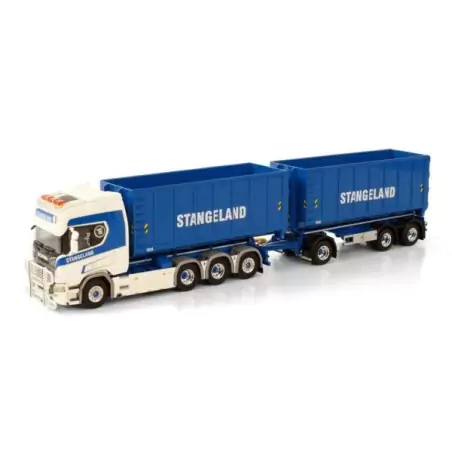 Marketplace : SCANIA R Highline 8x4 porteur avec benne déposable 2+...