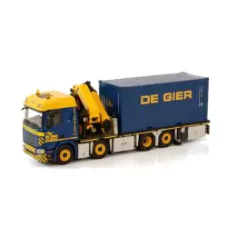 Marketplace : SCANIA R 8x2 avec palfinger pk 92002 sh et contenaire...