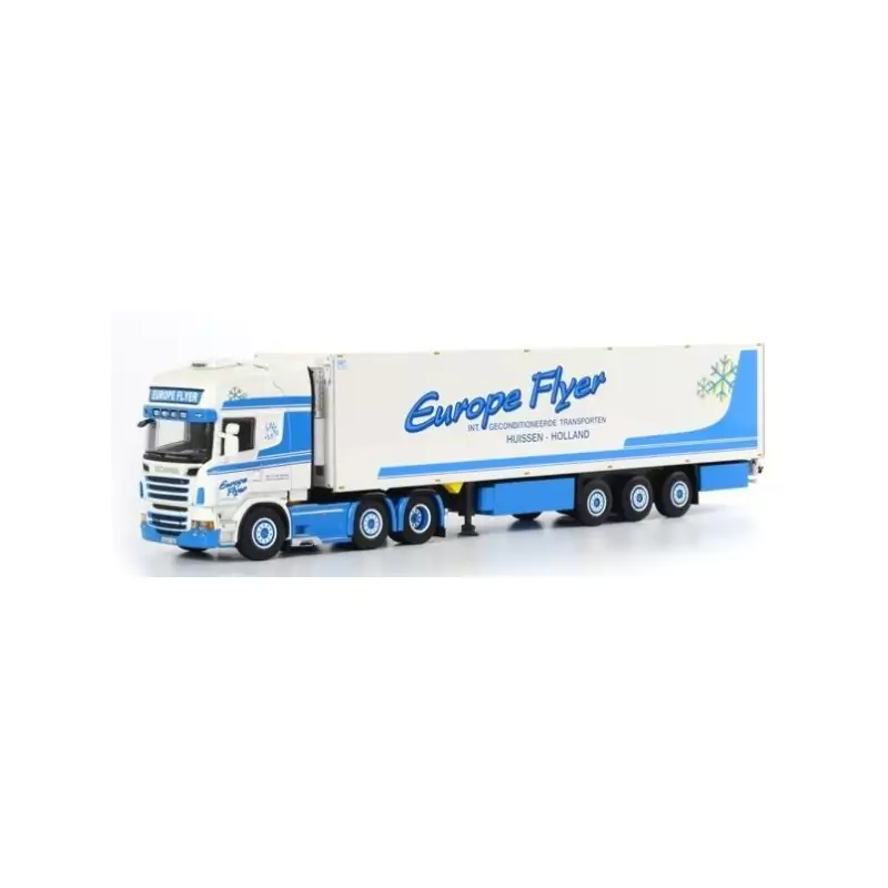 Marketplace : SCANIA R Topline 3 Essieux avec remorque frigorifique...
