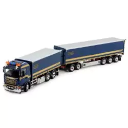 Marketplace : SCANIA R 6x4 porteur avec remorque 2+3 Essieux HNT - ...