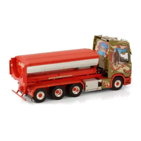 Marketplace : SCANIA R HIGHLINE CR20H 8x4 avec benne MIDSTOL - WSI ...