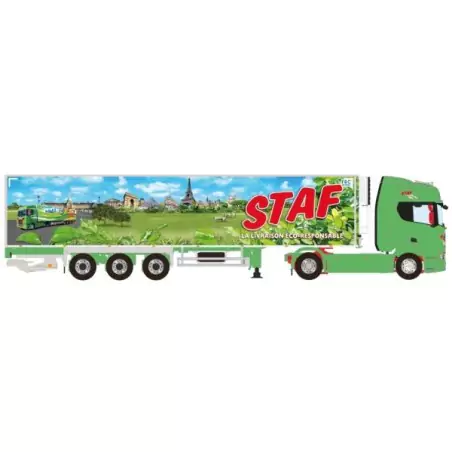 Marketplace : SCANIA R HL CR20H 4x2 avec remorque frigo 3 Essieux S...