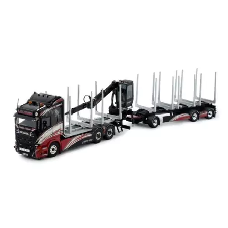 Marketplace : SCANIA R Highline 6x4 porteur avec remorque 1+2 Essie...
