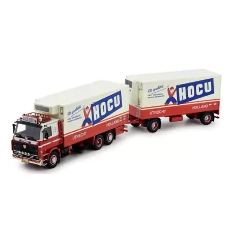 Marketplace : SCANIA R113 6x4 porteur avec remorque frigo 2 Essieux...