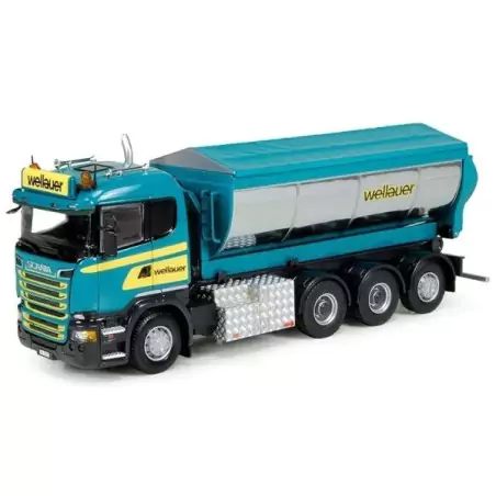 Marketplace : SCANIA R13 8x4 benne déposable Wellauer - Tekno - 1:50