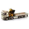 Marketplace : SCANIA R13 Highline 8x4 porteur avec grue de chargeme...