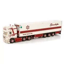 Marketplace : SCANIA R13 Topline 6x4 avec remorque frigo 3 Essieux ...