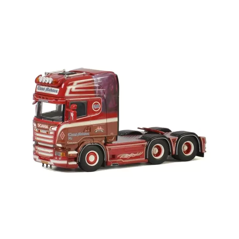 Marketplace : SCANIA R13 6x2 Topline Claus Madsen - WSI - 1:50