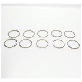 10 rondelles ø 11.50mm - Laiton nickelé - CPC Production |Pièces et...