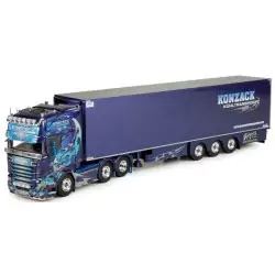 Marketplace : SCANIA R13 Topline avec semi-frigo 3 Essieux KONZACK ...