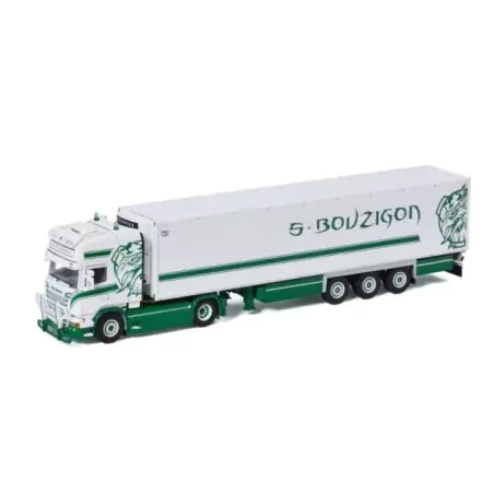 Marketplace : SCANIA R13 Topline 4x2 avec remorque frigo S. BOUZIGO...
