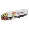 Marketplace : SCANIA R143 4x2 avec remorque frigo 3 Essieux VAN MAA...