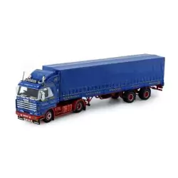 Marketplace : SCANIA R143 TOPLINE 4x2 semi baché 2 essieux STEVE SW...