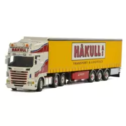 Marketplace : SCANIA R6 Topline 6x2 avec remorque bâchée 3 Essieux ...