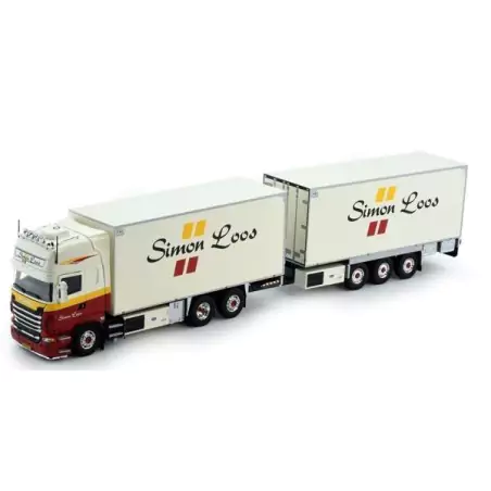 Marketplace : SCANIA R730 V8 Topline porteur 6x2 avec remorque 3 Es...