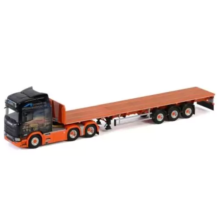 Marketplace : SCANIA R Highline CR20H 6x4 avec plateau 3 Essieux EL...