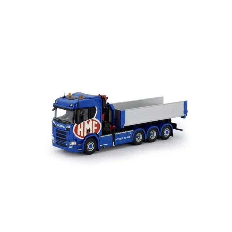 Marketplace : SCANIA R 8x2 HMF avec benne - Tekno - 1:50