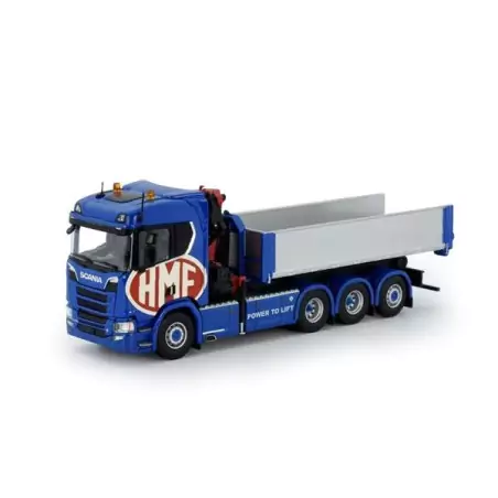 Marketplace : SCANIA R 8x2 HMF avec benne - Tekno - 1:50