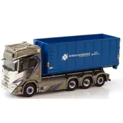 Marketplace : SCANIA R Highline 8x4 porteur benne déposable NORSK S...