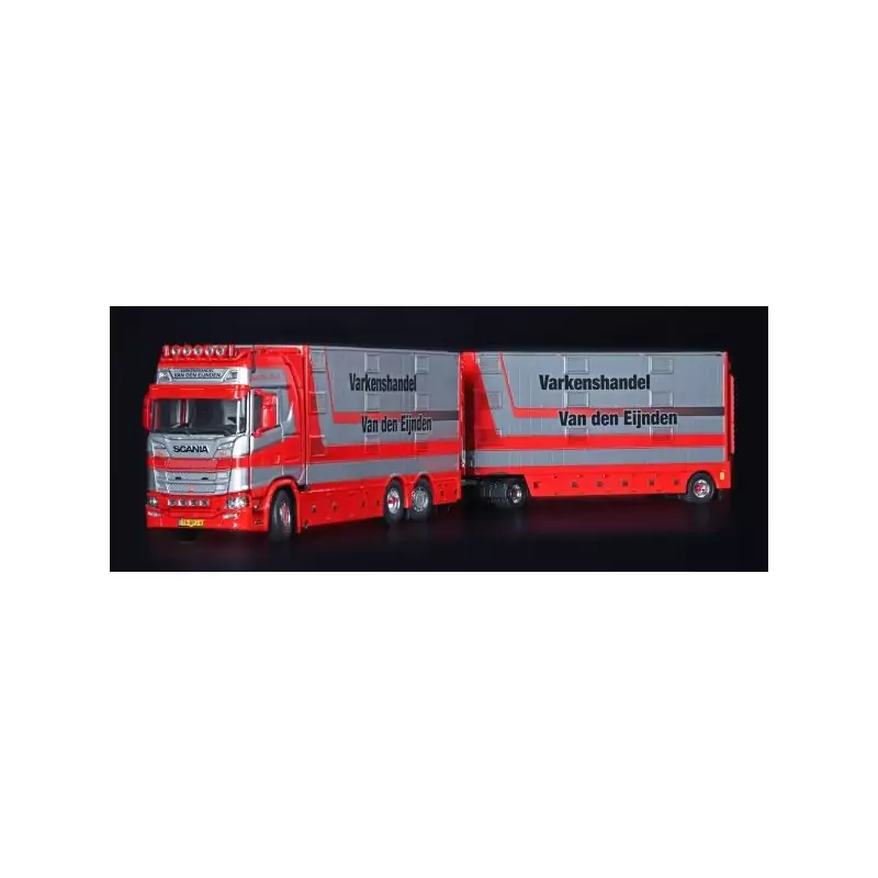 Marketplace : SCANIA S High Roof 6x2 porteur avec remorque 1+1 Essi...