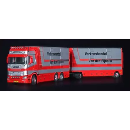Marketplace : SCANIA S High Roof 6x2 porteur avec remorque 1+1 Essi...