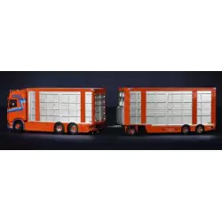 Marketplace : SCANIA S High Roof 6x2 porteur avec remorque 1+2 Essi...