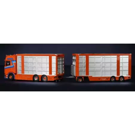 Marketplace : SCANIA S High Roof 6x2 porteur avec remorque 1+2 Essi...