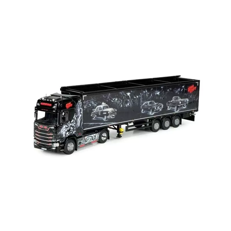 Marketplace : SCANIA S 4x2 et remorque Cargo Floor Repinski Sin Cit...