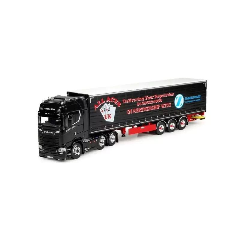 Marketplace : SCANIA S 580 Highline 4x2 avec remorque 3 Essieux COL...
