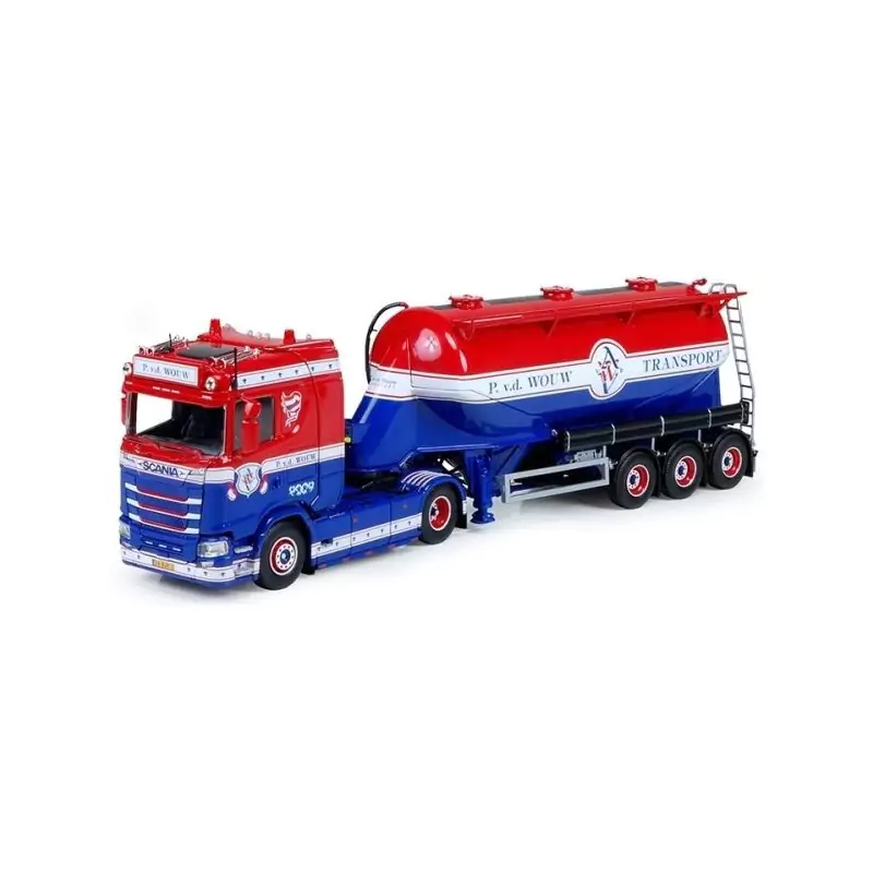 Marketplace : SCANIA S 4x2 et remorque silo Feldbinder P.v.d Wouw -...