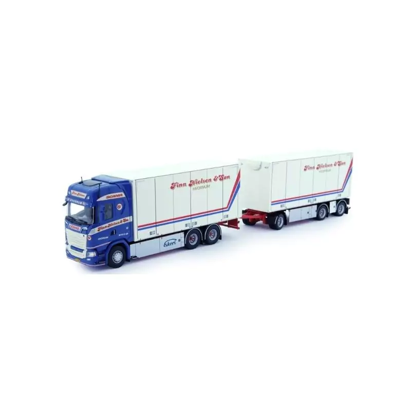 Marketplace : SCANIA S Highline Porteur 6x4 avec remorque 3 Essieux...