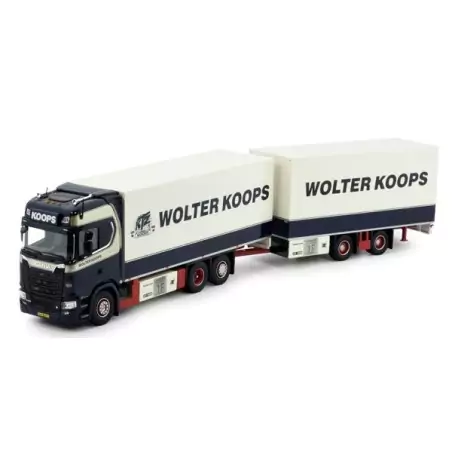 Marketplace : SCANIA S Highline 6x2 porteur avec remorque 2 Essieux...