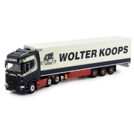 Marketplace : SCANIA S Highline 6x2 avec remorque frigo 3 Essieux W...