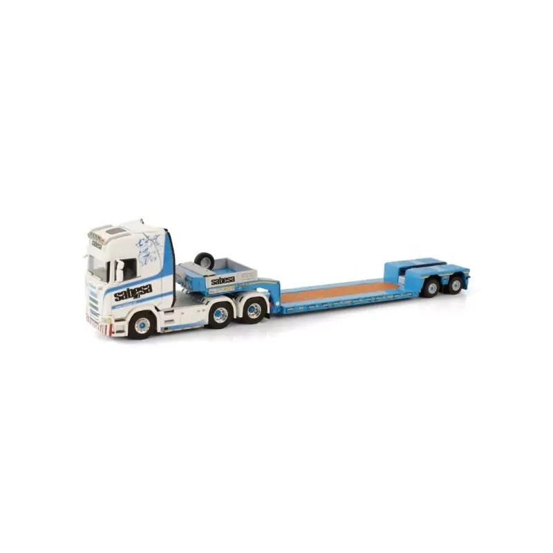 Marketplace : SCANIA S Highline 6x2 avec porte engins 2 essieux SAB...