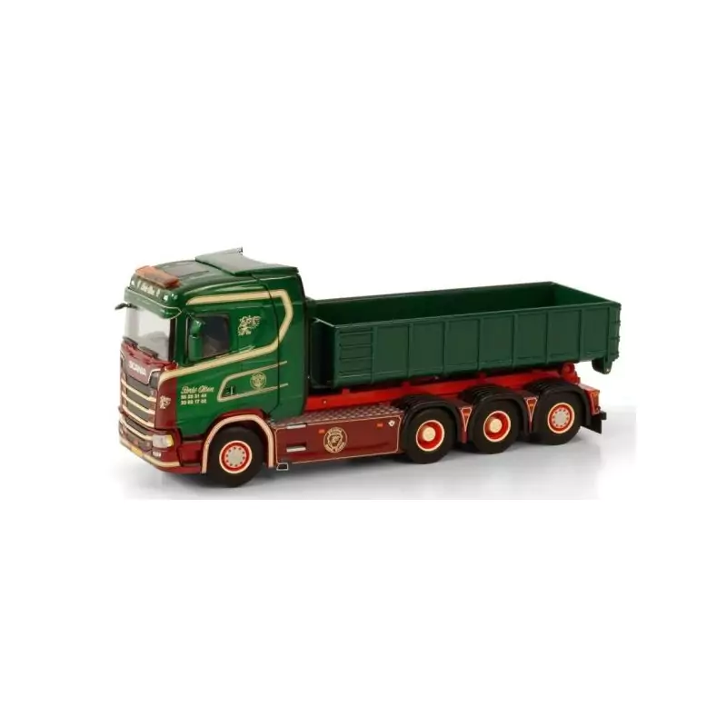 Marketplace : SCANIA S 8x4 porteur benne déposable BRDR. OLSEN - WS...