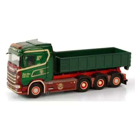 Marketplace : SCANIA S 8x4 porteur benne déposable BRDR. OLSEN - WS...