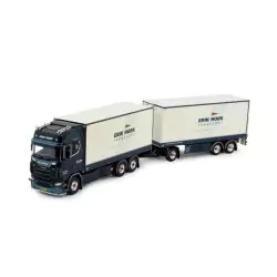 Marketplace : SCANIA S HIGHLINE 6x4 porteur avec remorque 3 essieux...