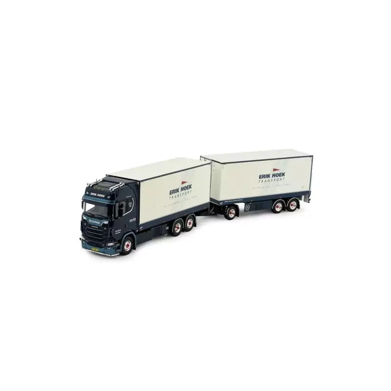 Marketplace : SCANIA S HIGHLINE 6x4 porteur avec remorque 3 essieux...