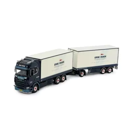 Marketplace : SCANIA S HIGHLINE 6x4 porteur avec remorque 3 essieux...