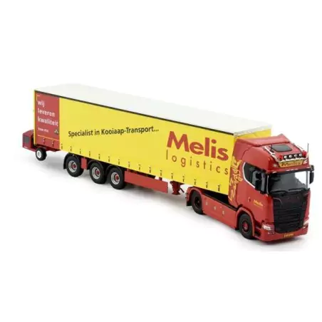 Marketplace : SCANIA S HIGHLINE 4X2 avec remorque bâchée 3 essieux ...