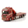 Marketplace : SCANIA S HIGHLINE CS20H 8x4 avec plateau rigide et pa...