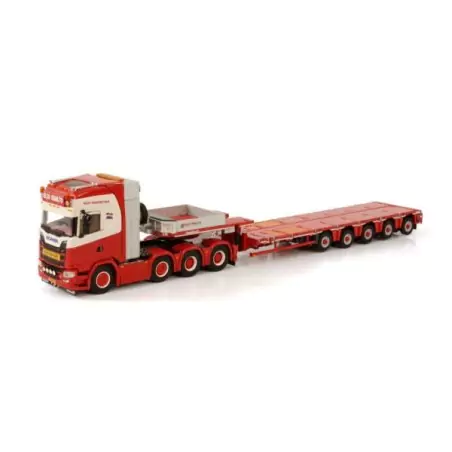 Marketplace : SCANIA S HIGHLINE CS20H 8x4 NOOTEBOOM avec plateau su...