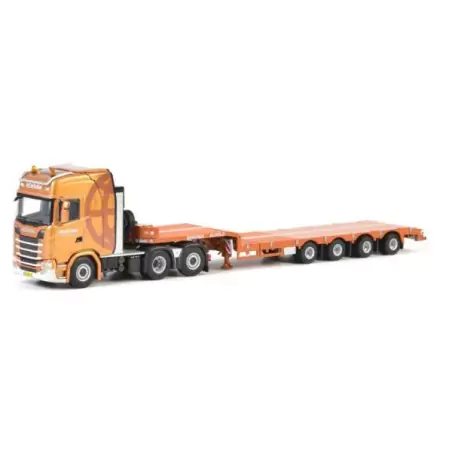 Marketplace : SCANIA S Highline CS20H 6x2 avec porte engins extensi...
