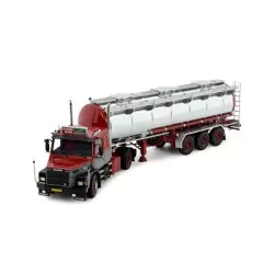 Marketplace : SCANIA T142 4x2 avec remorque citerne 3 essieux SVEND...