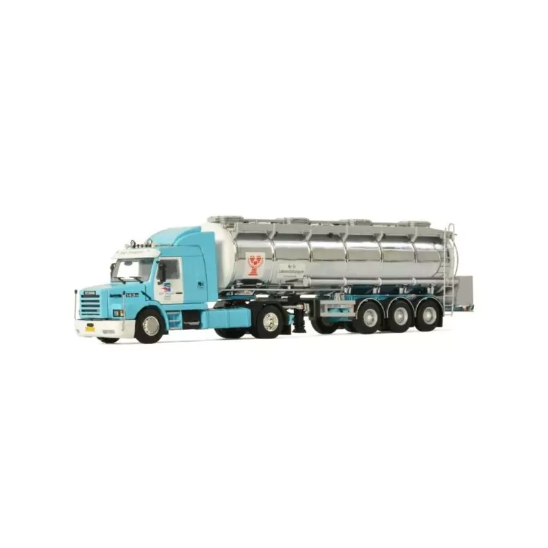 Marketplace : SCANIA T143 Torpedo 4x2 avec citerne 3 Essieux H&S GR...