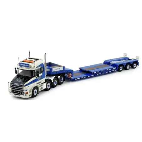 Marketplace : SCANIA T730 8x4 avec porte engins surbaissé 3 Essieux...
