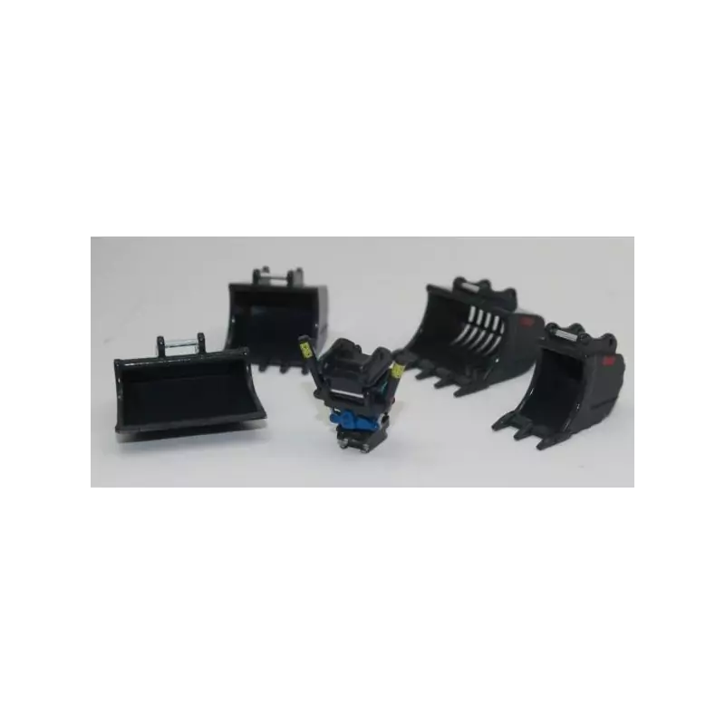 Marketplace : Tiltrotator SMP ST avec 4 godets pour pelle de 14 à 2...