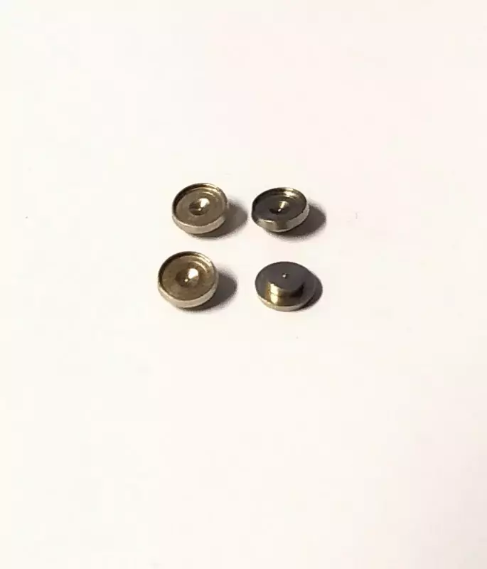 Support de phares en laiton chromé ø5 - Lot de 4 |Pièces et kits po...