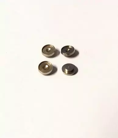 Support de phares en laiton chromé ø5 - Lot de 4 |Pièces et kits po...