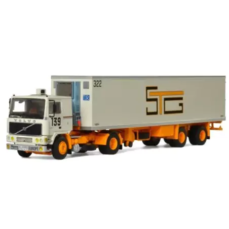 Marketplace : VOLVO F10 4x2 avec semi frigo STG - WSI - 1:50
